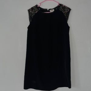 One clothing black with gold dress